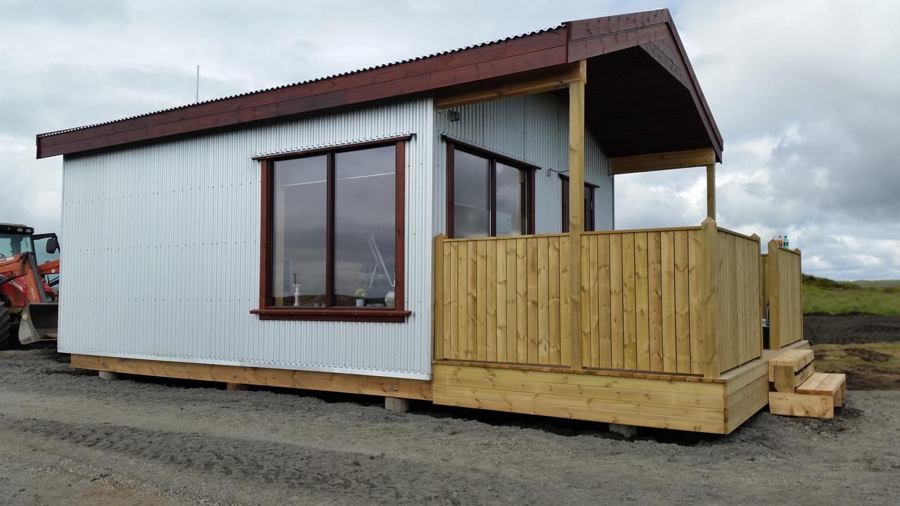 Hekla Cabin 2 Volcano And Glacier View Hella Luaran gambar